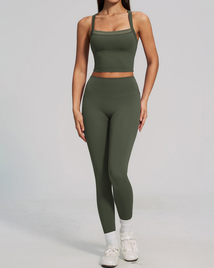 Nixie Seamless Leggings - Green