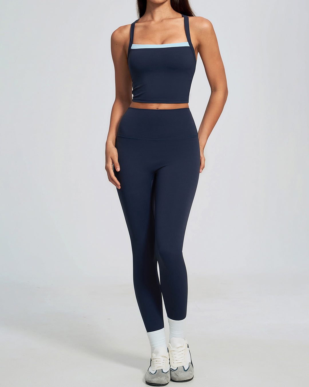Nixie Seamless Leggings - Navy