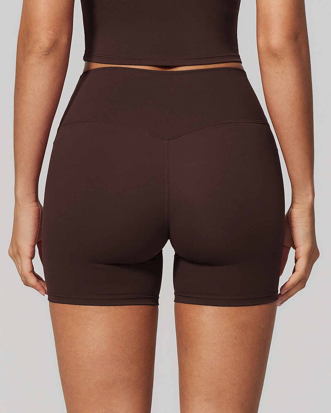 Nixie Seamless Shorts - Chocolate