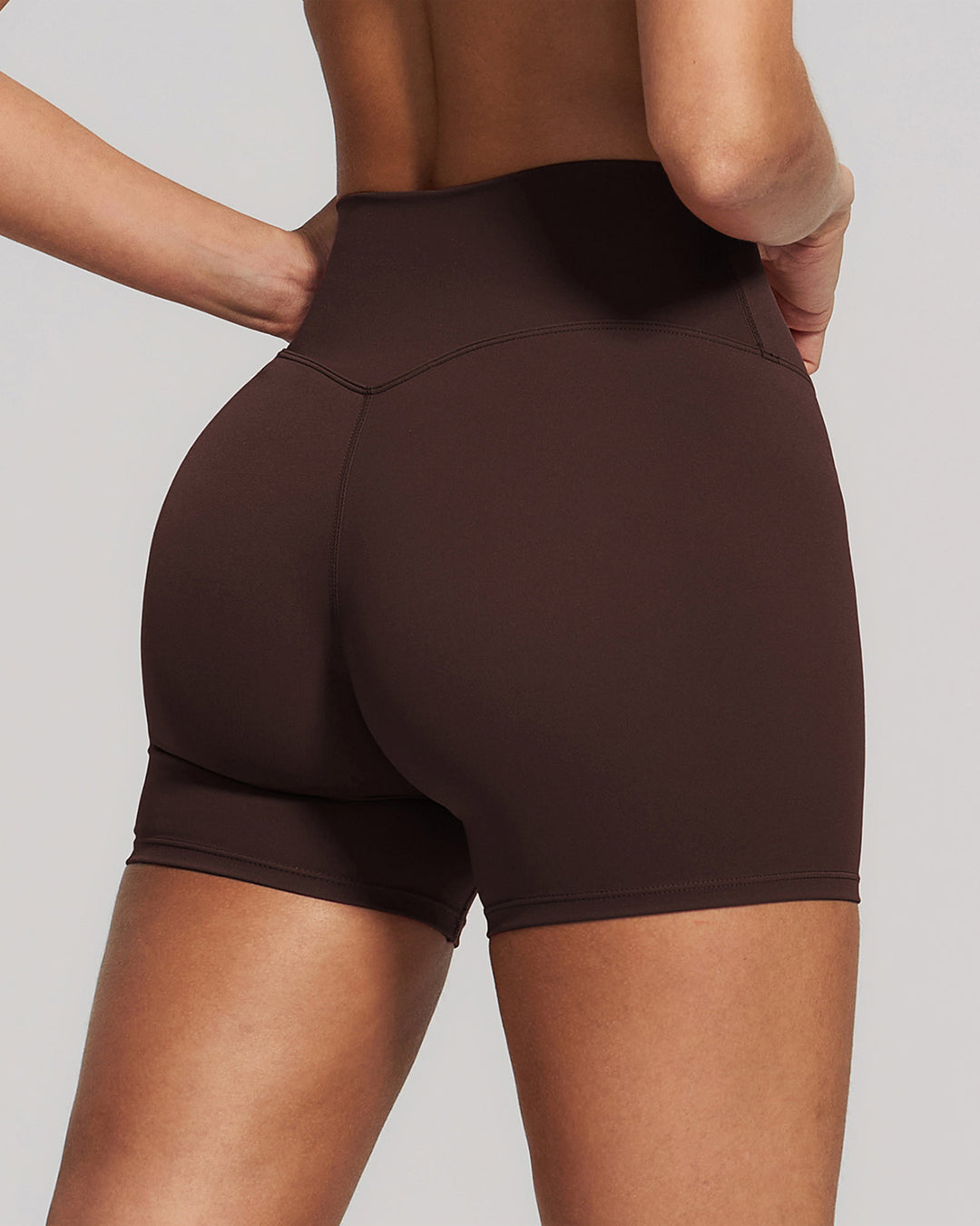 Nixie Seamless Shorts - Chocolate