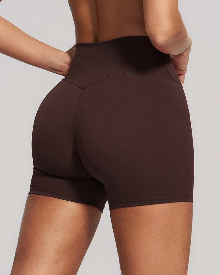Nixie Seamless Shorts - Chocolate