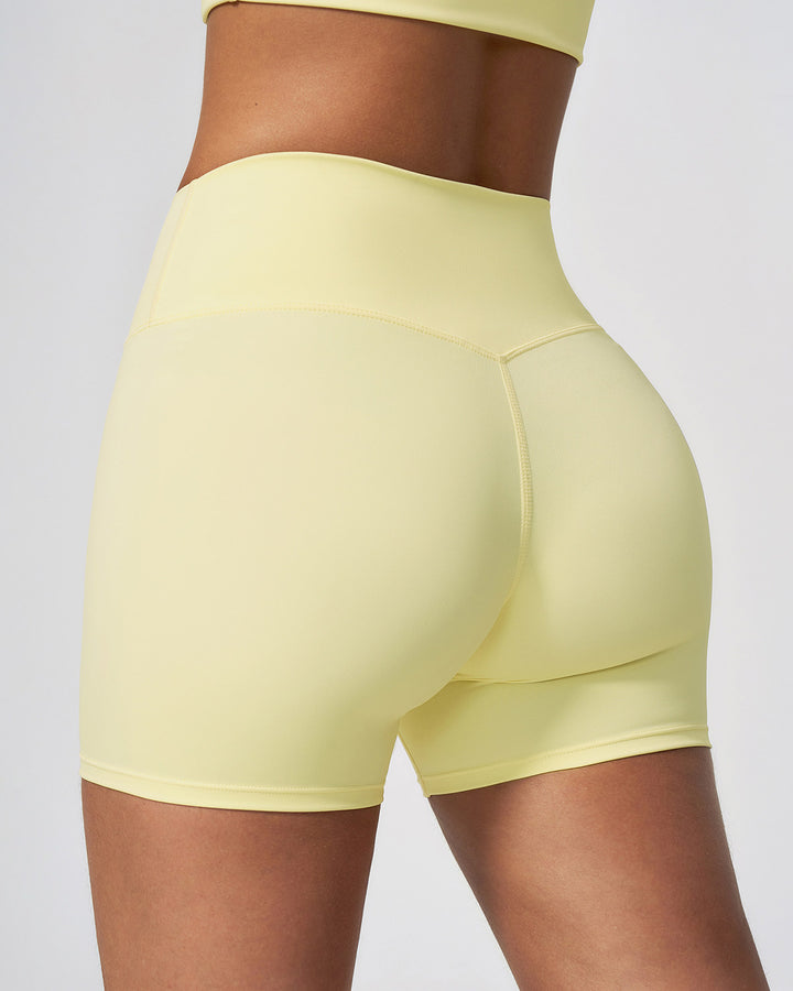 Nixie Seamless Shorts - Yellow