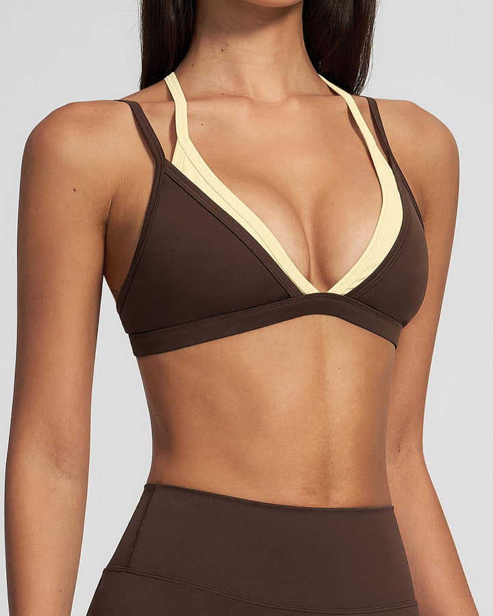 Nixie Sports Bra - Espresso