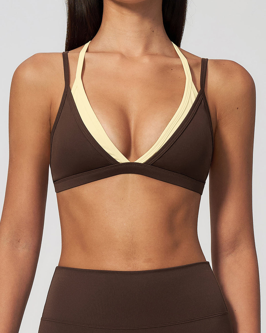 Nixie Sports Bra - Espresso