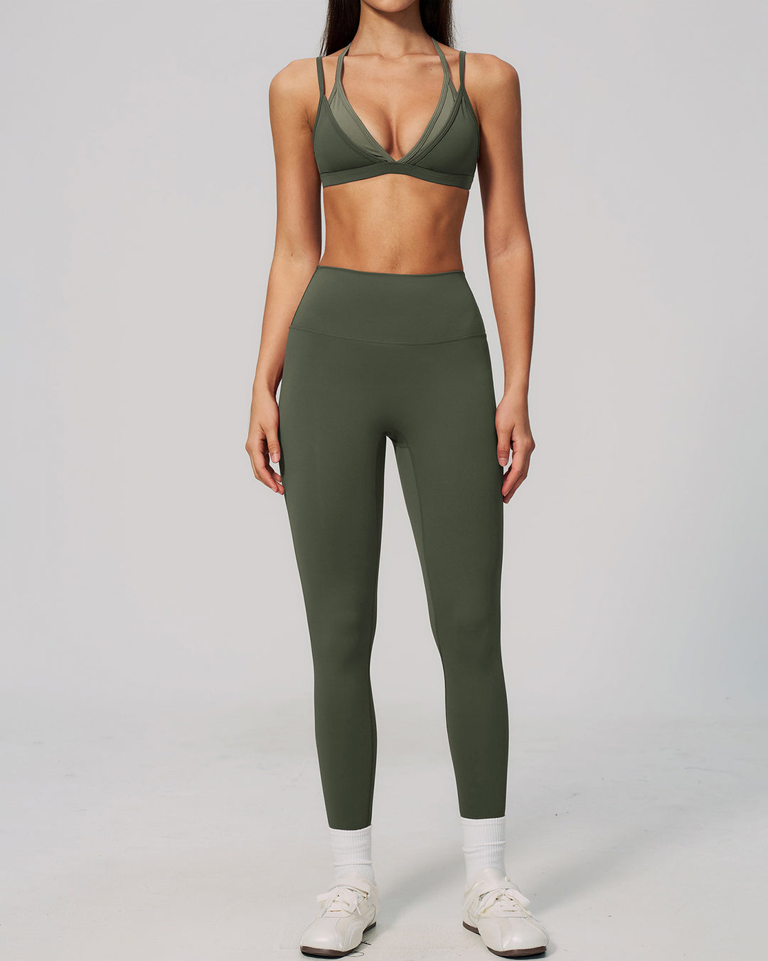 Nixie Sports Bra - Green