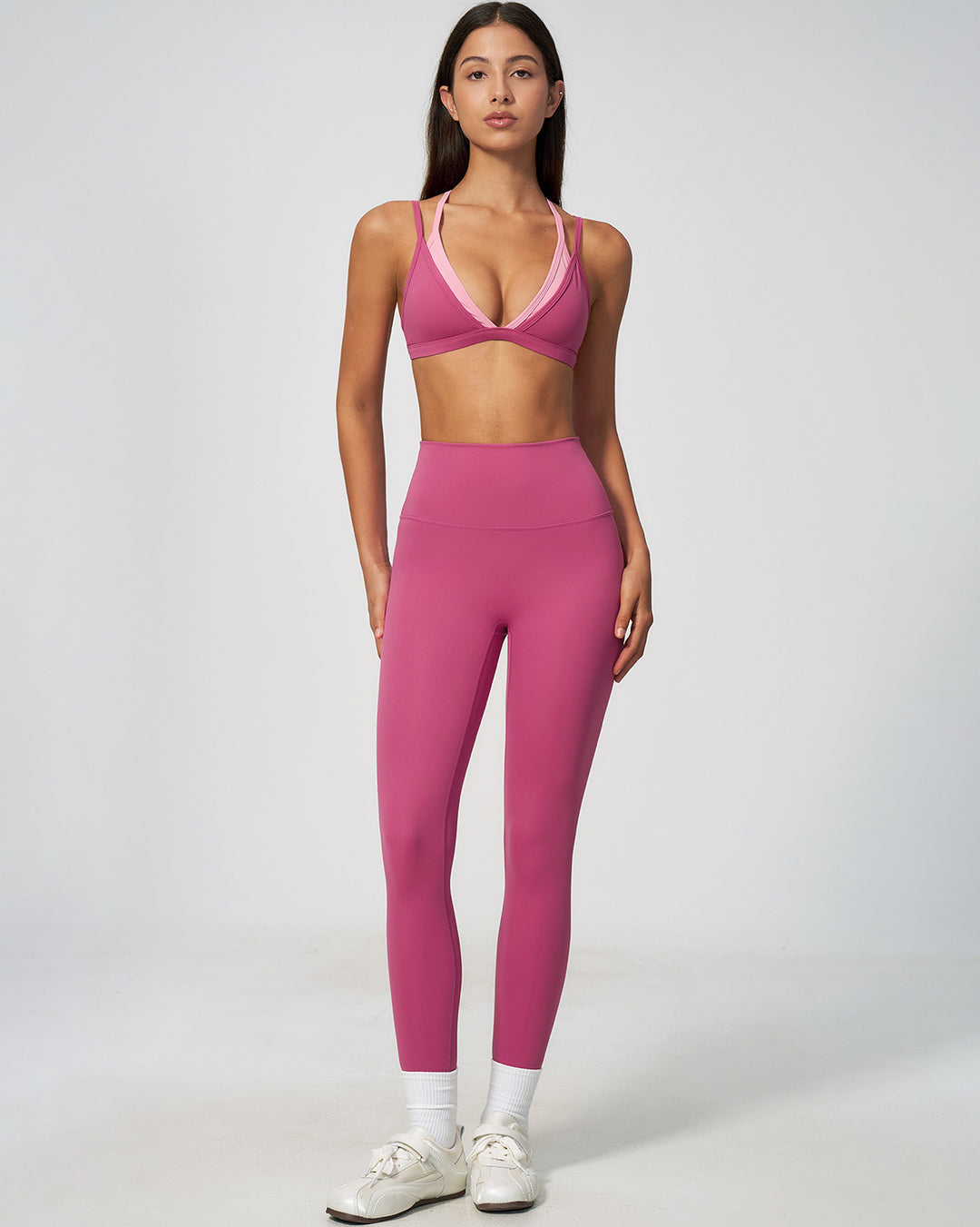 Nixie Sports Bra - Pink