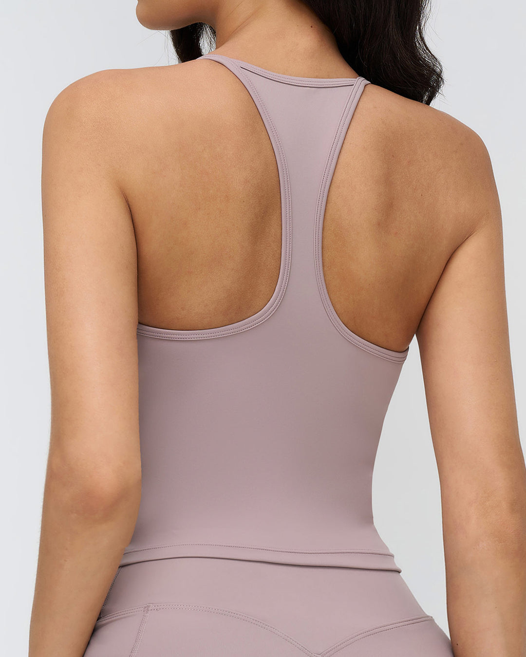 Nixie Tank Top - Smokey Rose