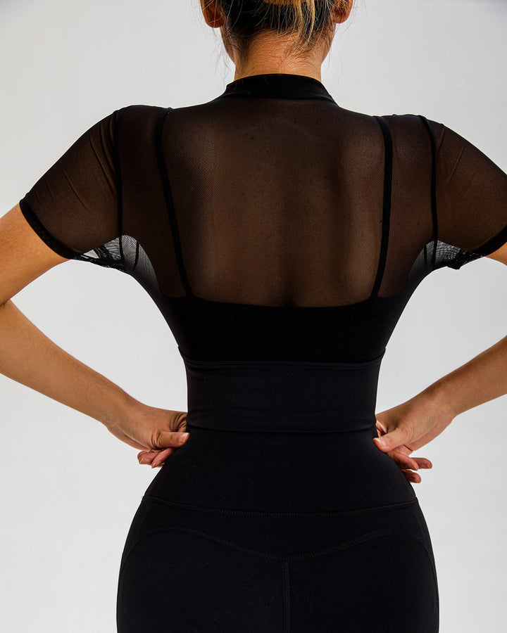 Nola Crop Top - Black