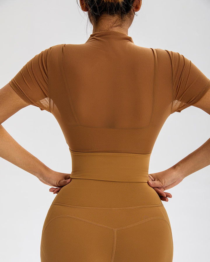 Nola Crop Top - Maple