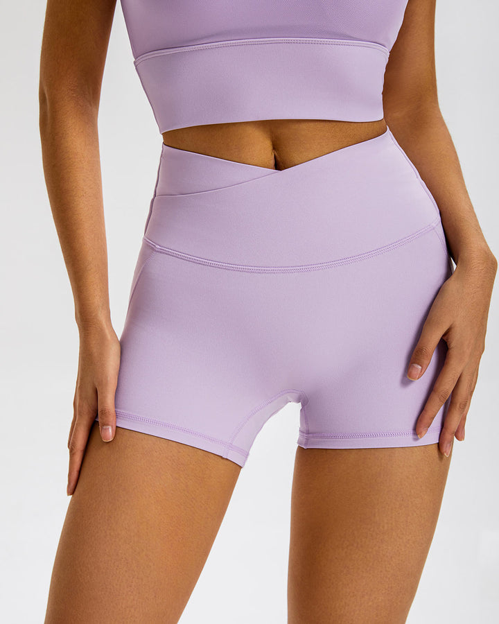 Nola Seamless Shorts - Lilac