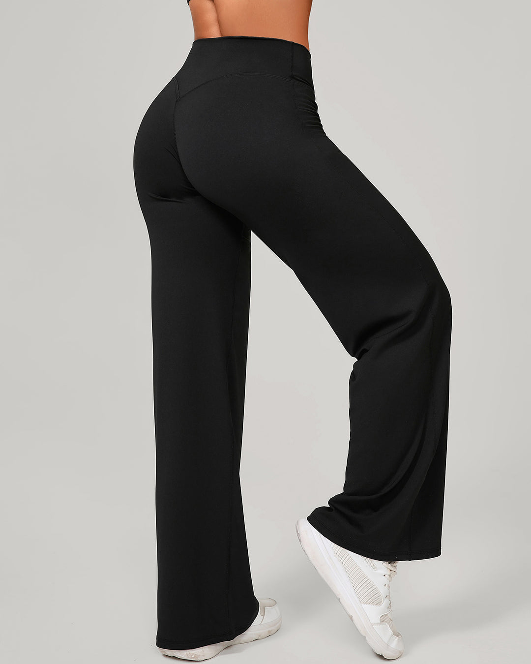 Nyla Flare Leggings - Black