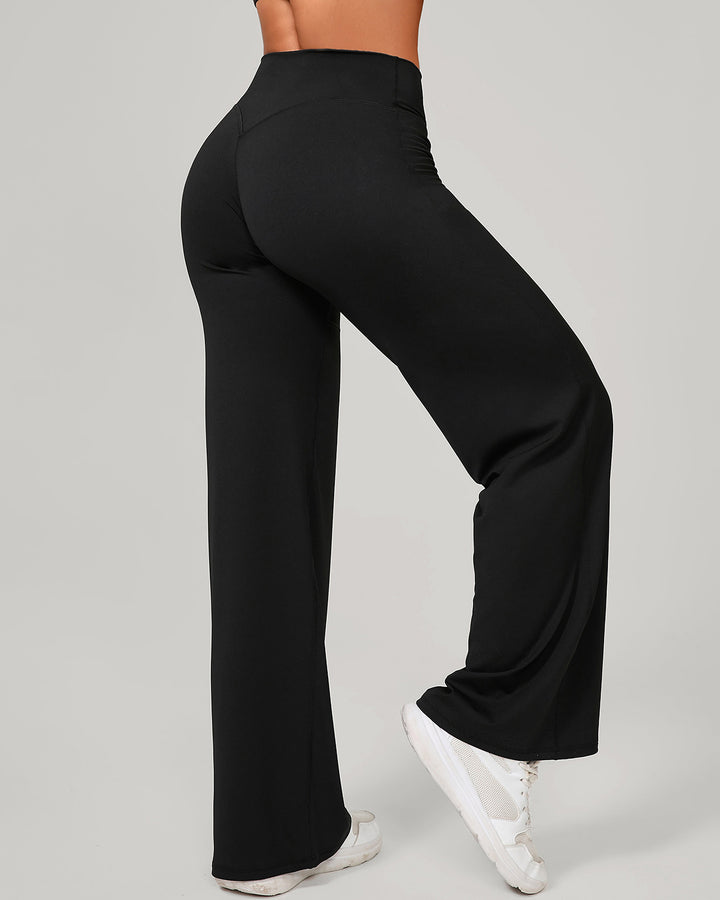 Nyla Flare Leggings - Black