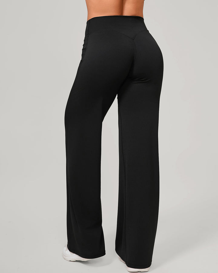 Nyla Flare Leggings - Black