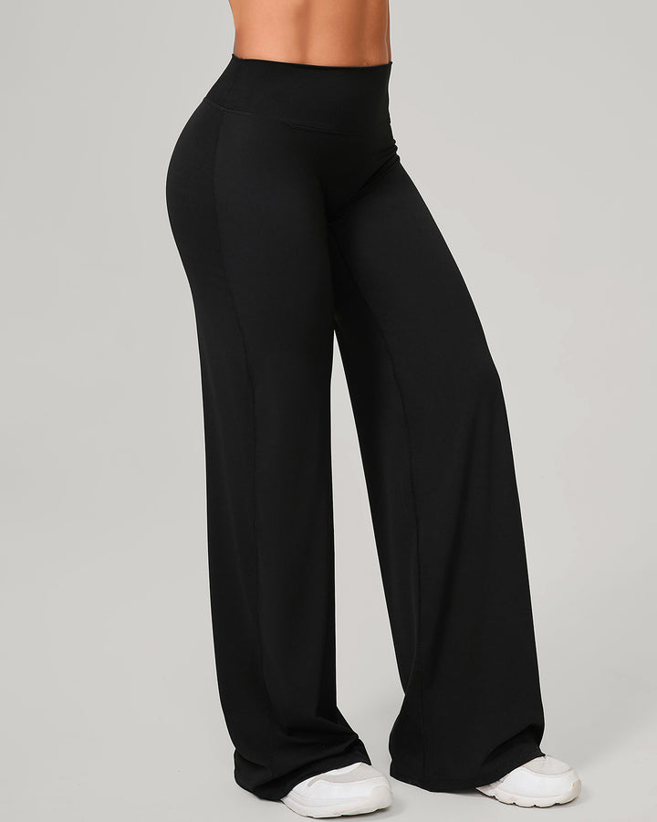 Nyla Flare Leggings - Black