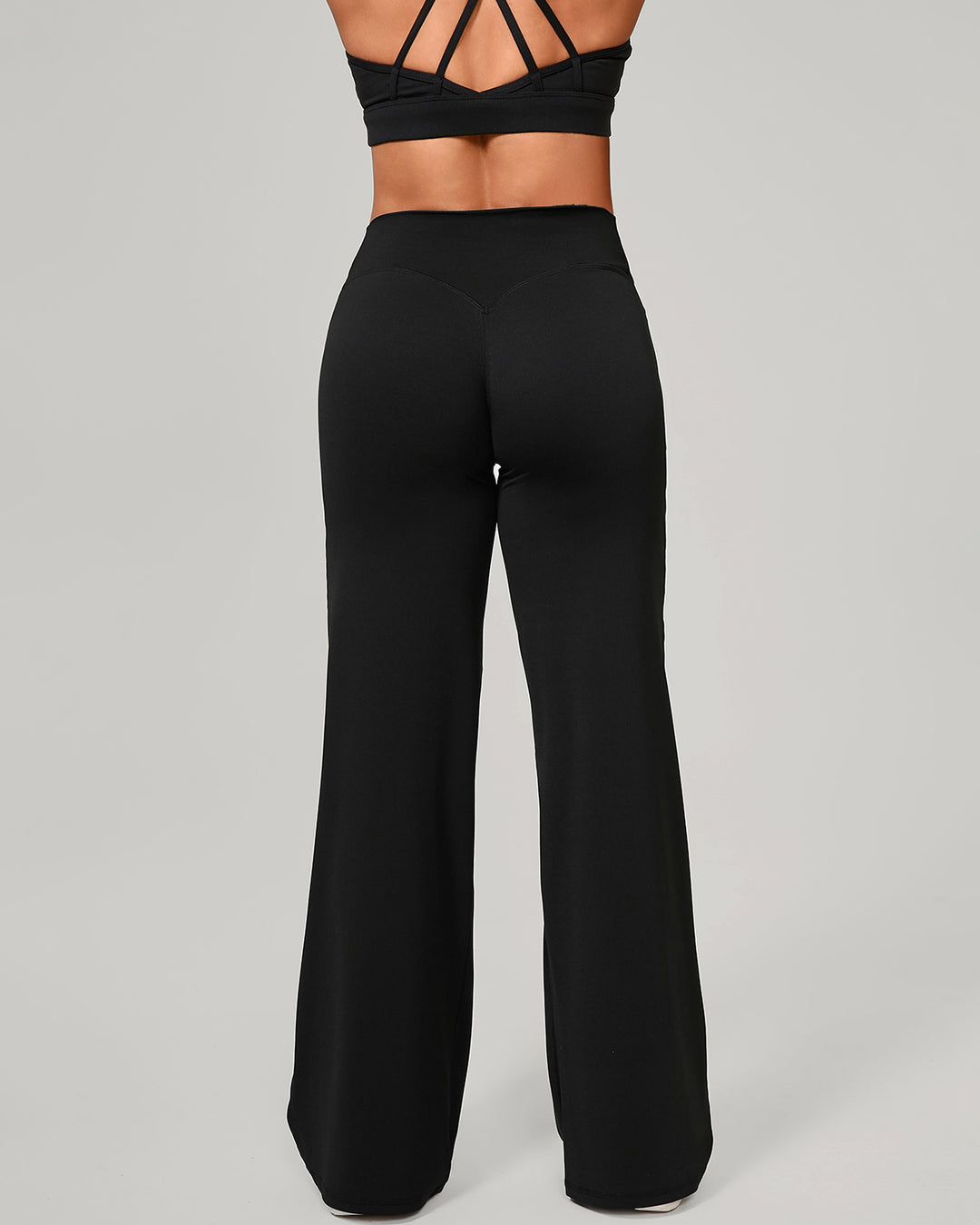 Nyla Flare Leggings - Black
