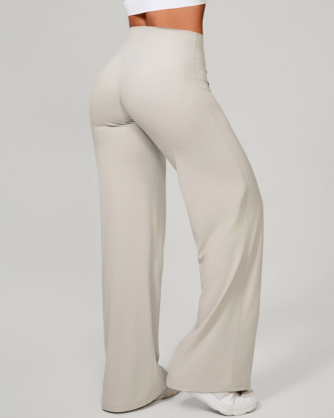 Nyla Flare Leggings - Dusty Sand
