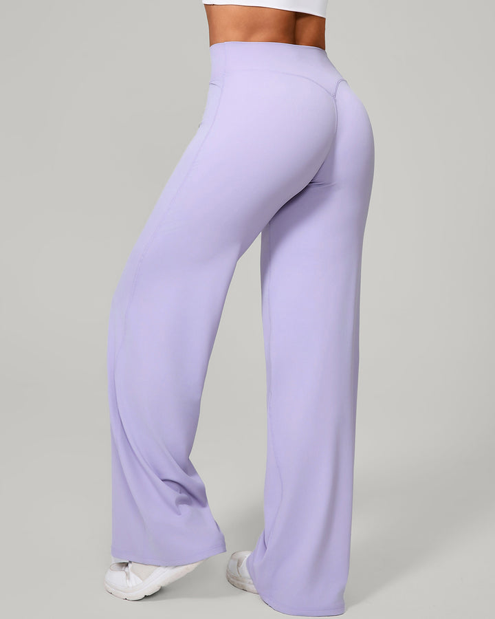 Nyla Flare Leggings - Lilac