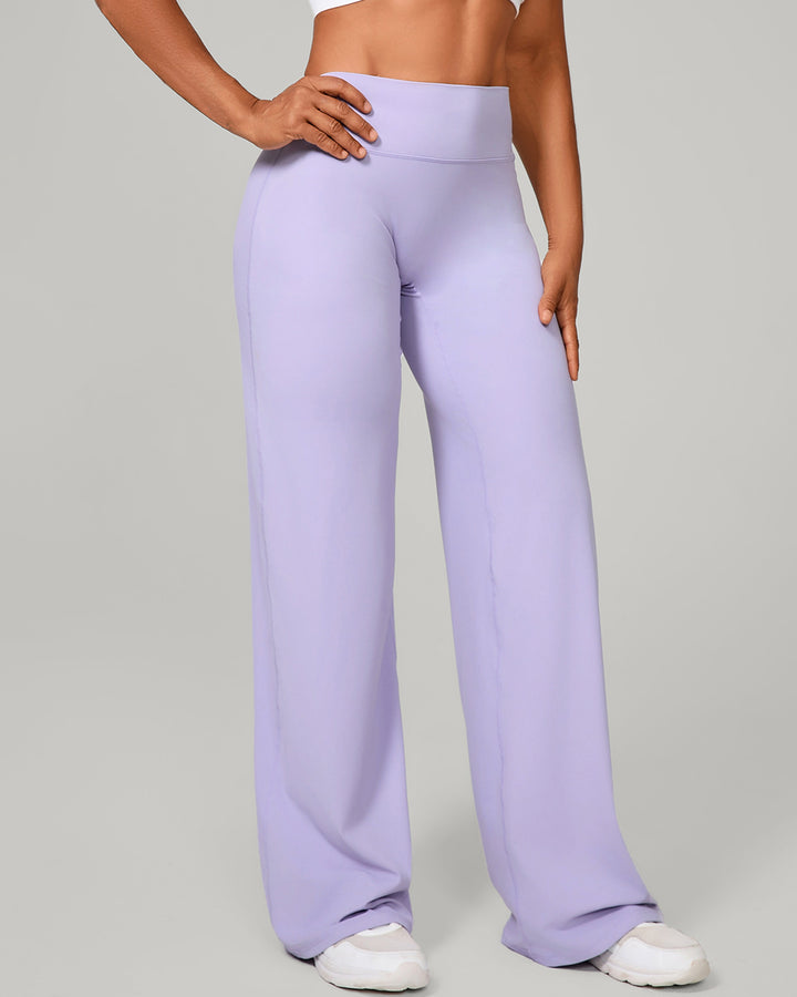 Nyla Flare Leggings - Lilac
