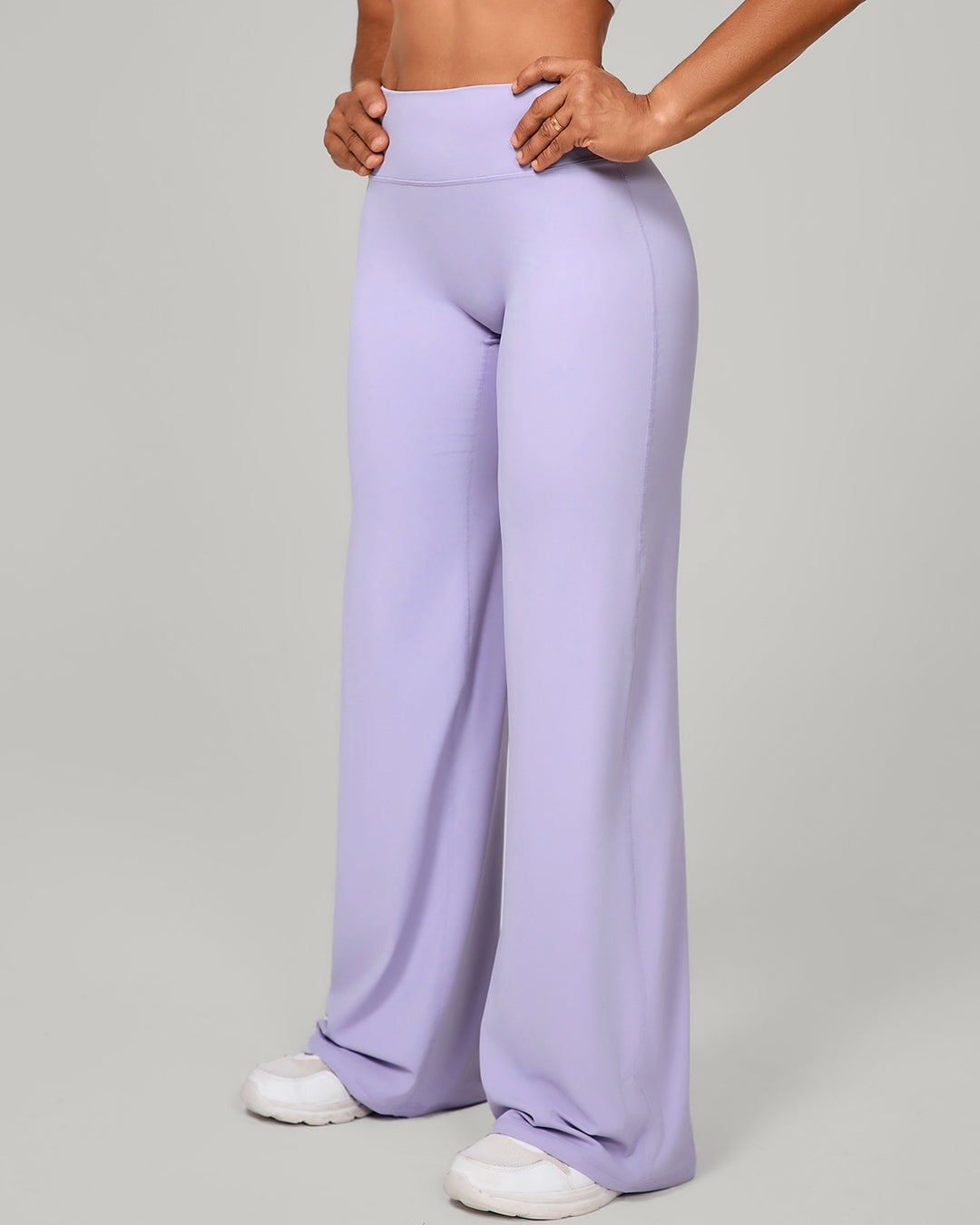 Nyla Flare Leggings - Lilac
