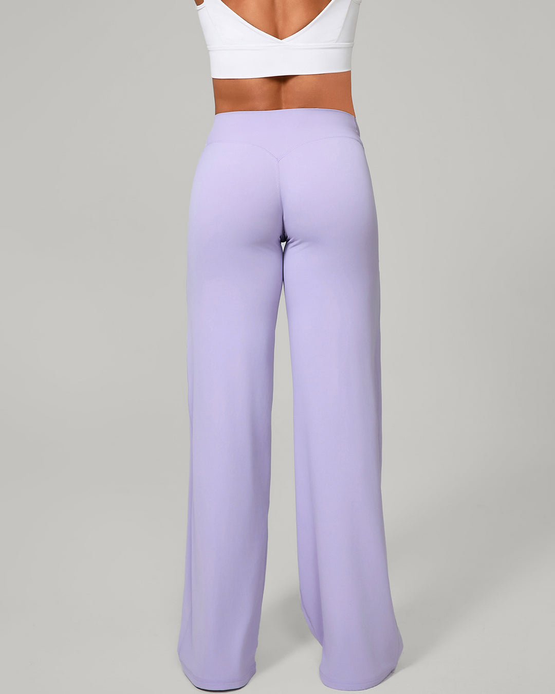 Nyla Flare Leggings - Lilac