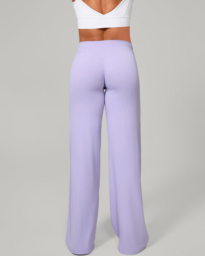 Nyla Flare Leggings - Lilac