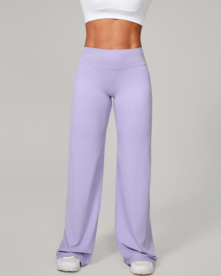 Nyla Flare Leggings - Lilac