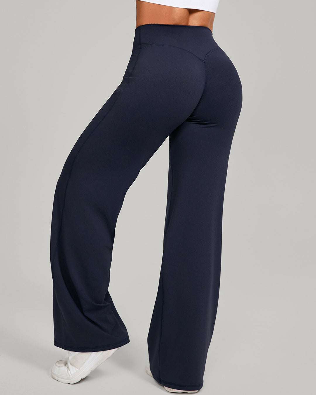 Nyla Flare Leggings - Navy