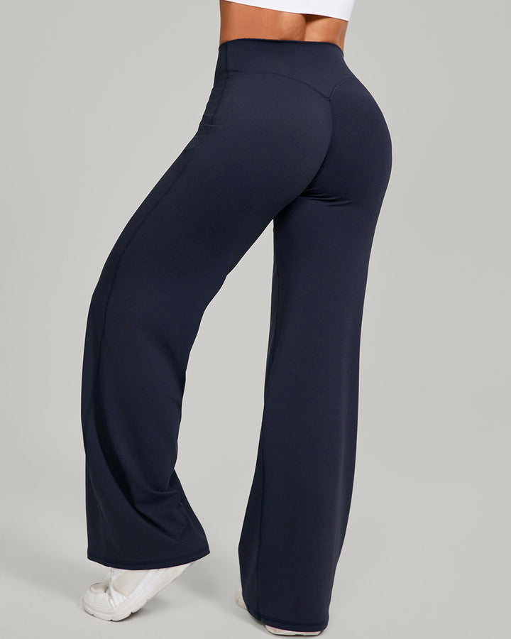 Nyla Flare Leggings - Navy