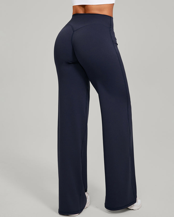 Nyla Flare Leggings - Navy
