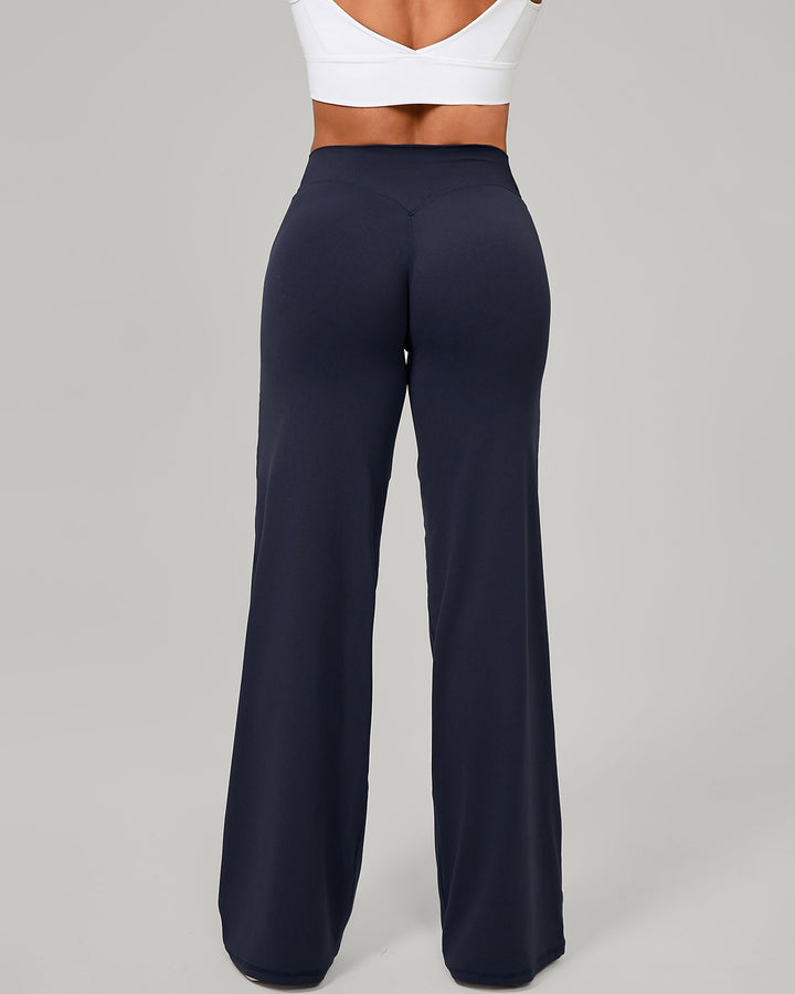 Nyla Flare Leggings - Navy
