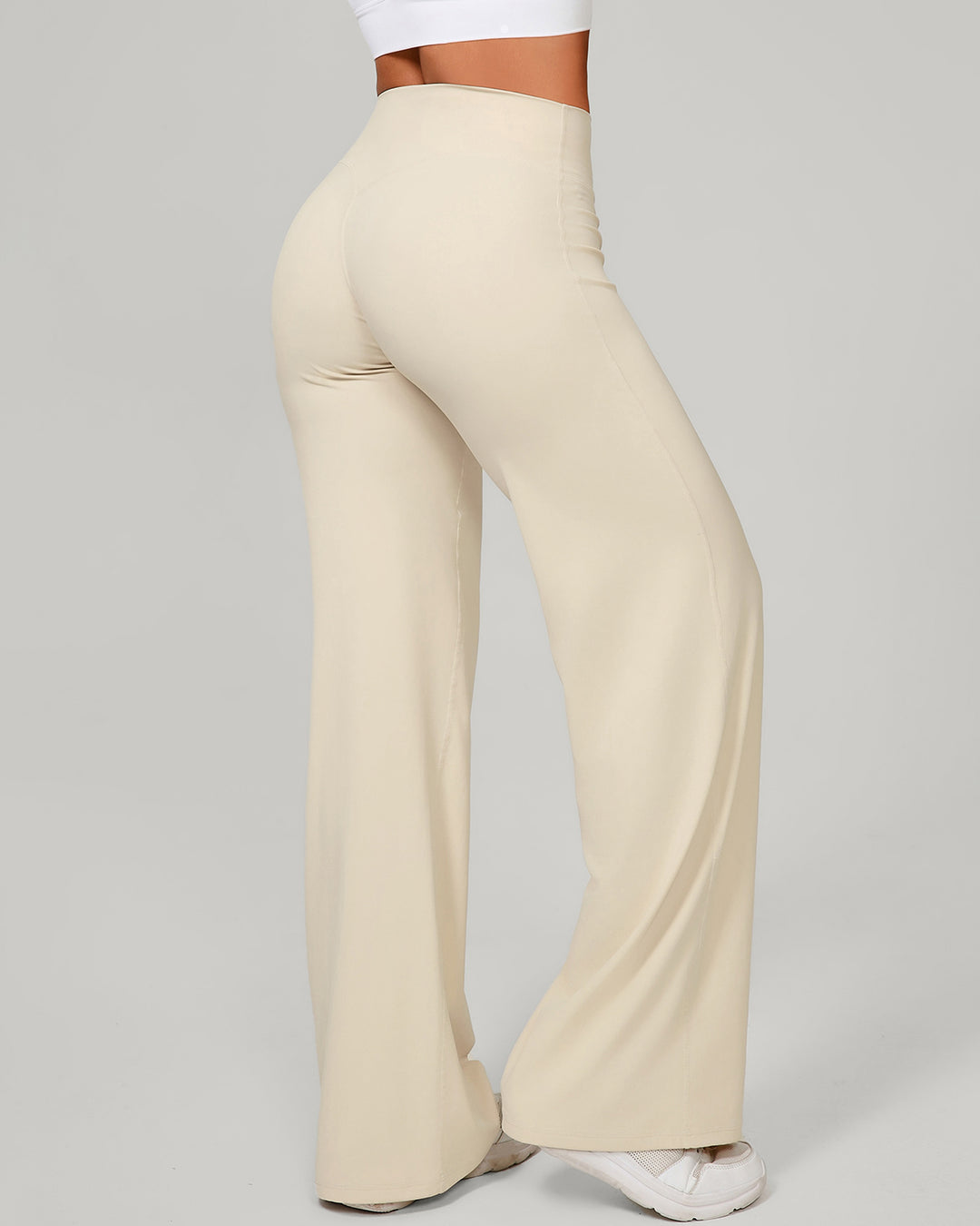 Nyla Flare Leggings - Oyster