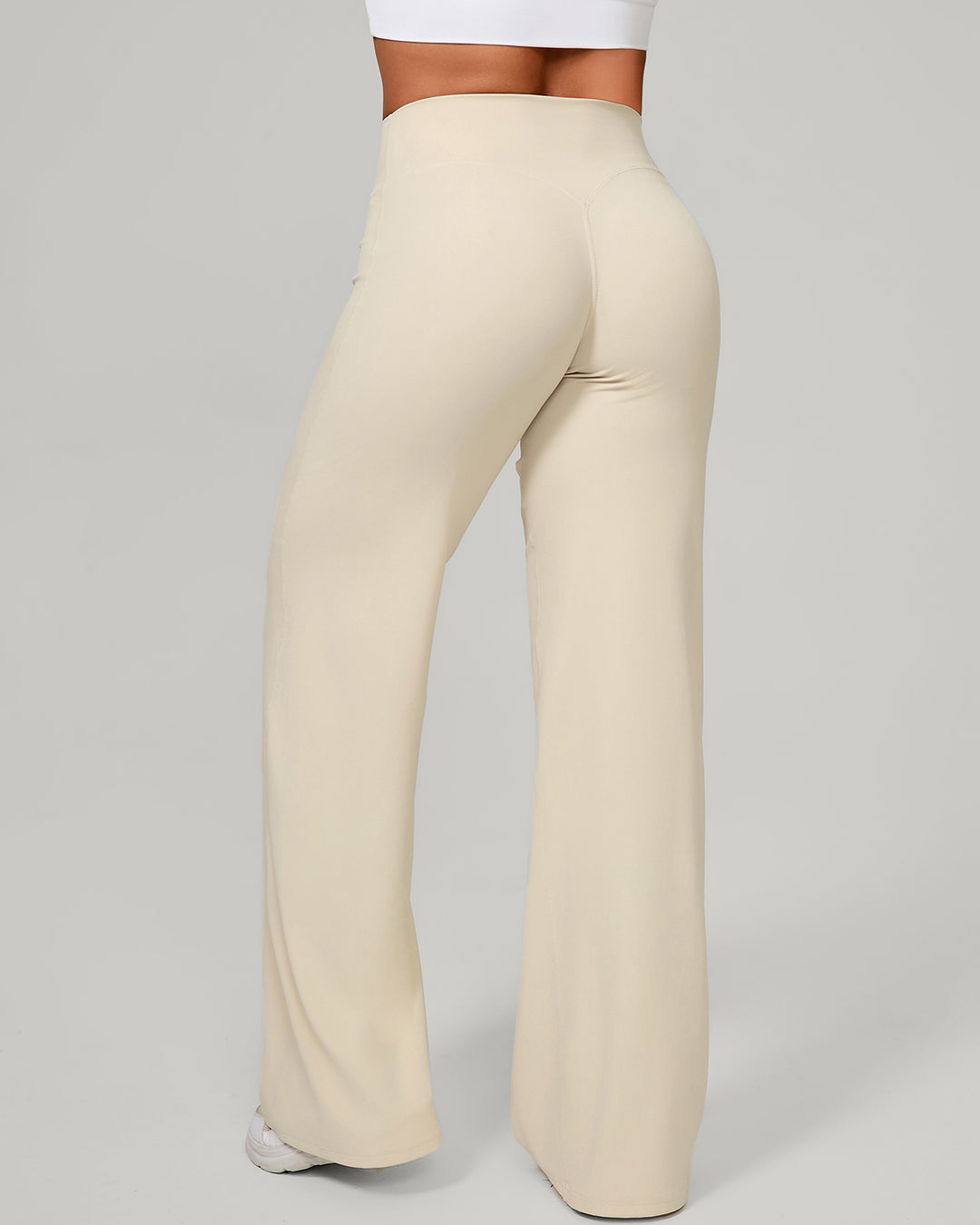 Nyla Flare Leggings - Oyster