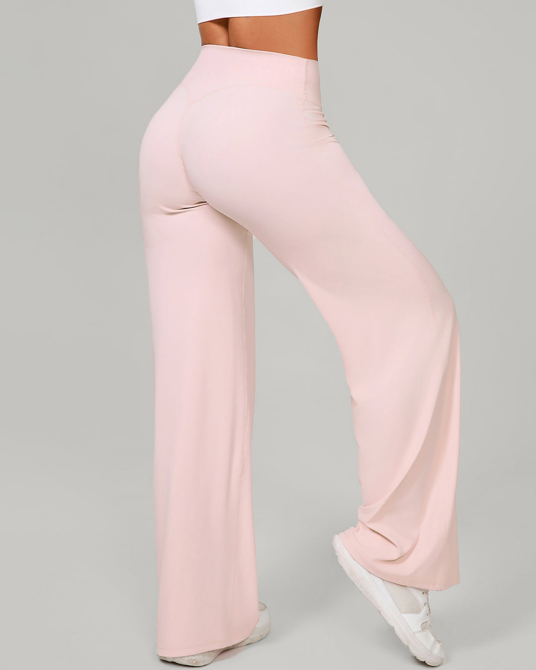 Nyla Flare Leggings - Pink