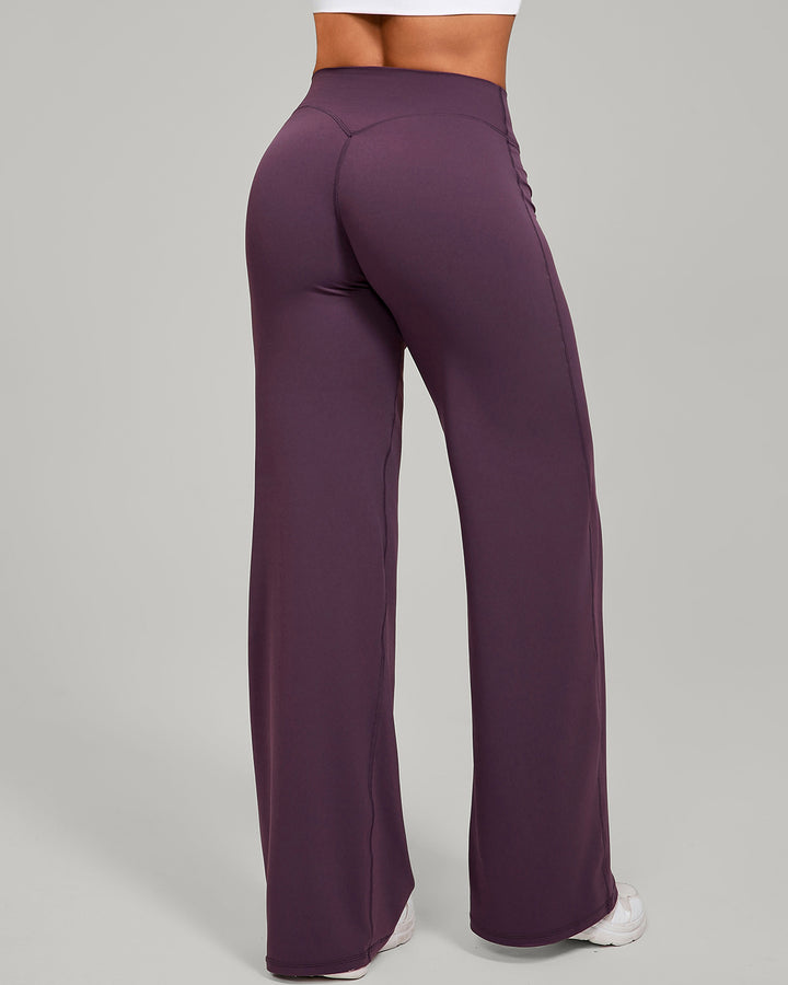 Nyla Flare Leggings - Purple