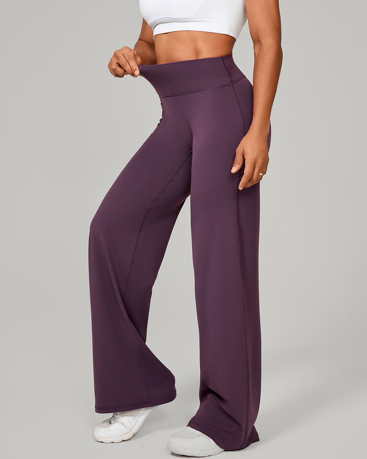 Nyla Flare Leggings - Purple