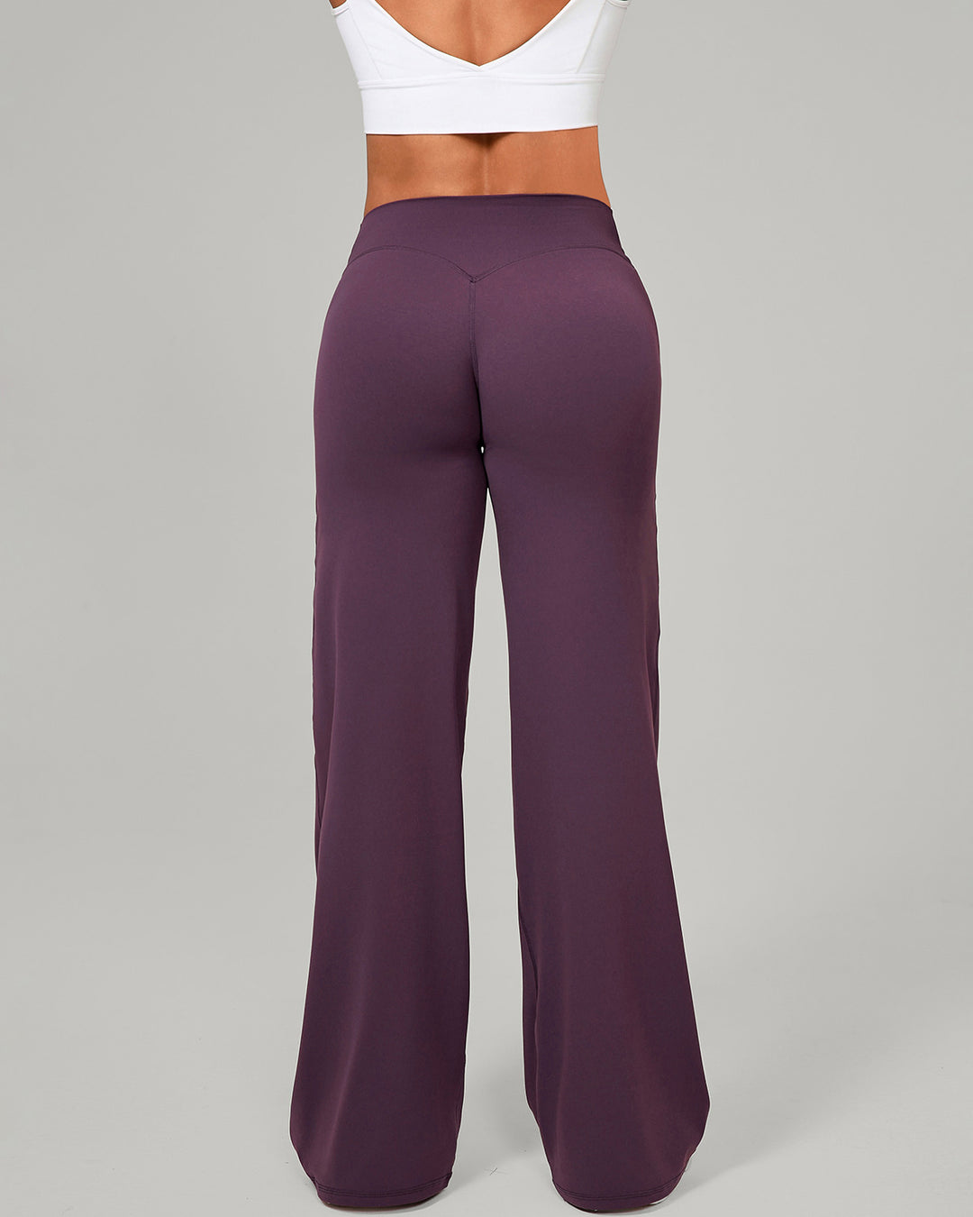 Nyla Flare Leggings - Purple