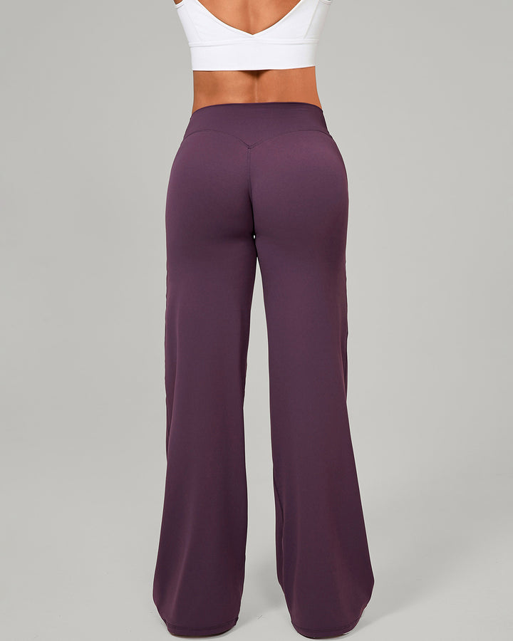Nyla Flare Leggings - Purple