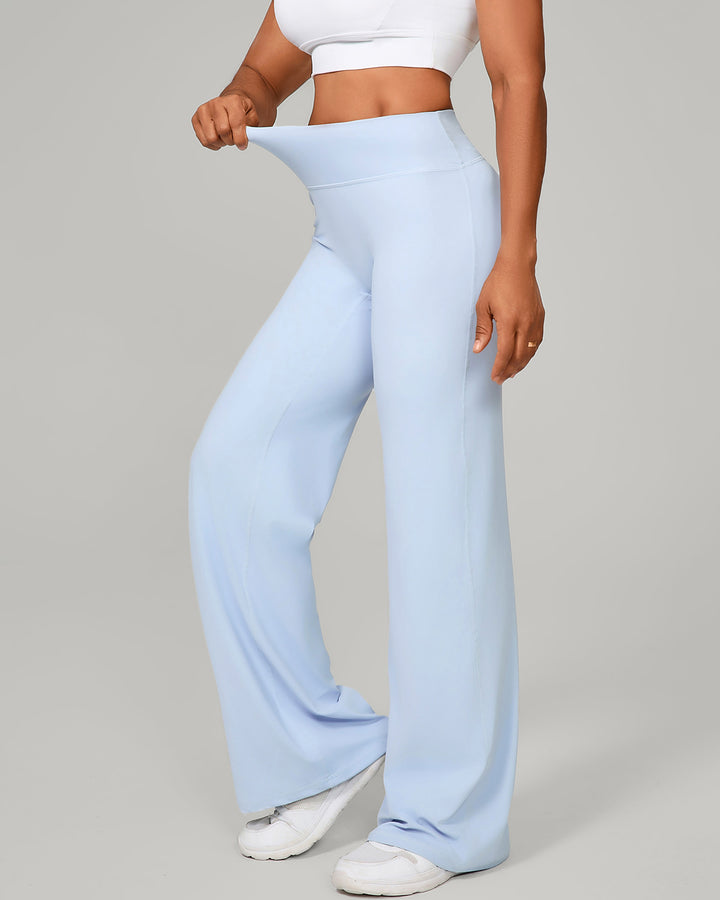 Nyla Flare Leggings - Sky