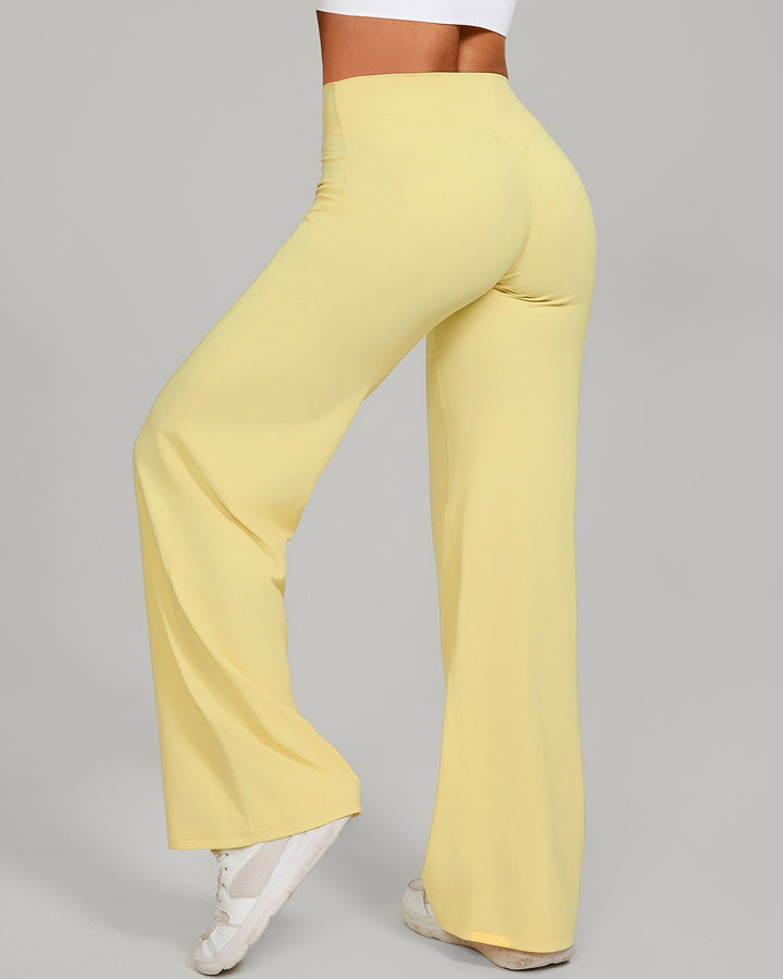 Nyla Flare Leggings - Yellow