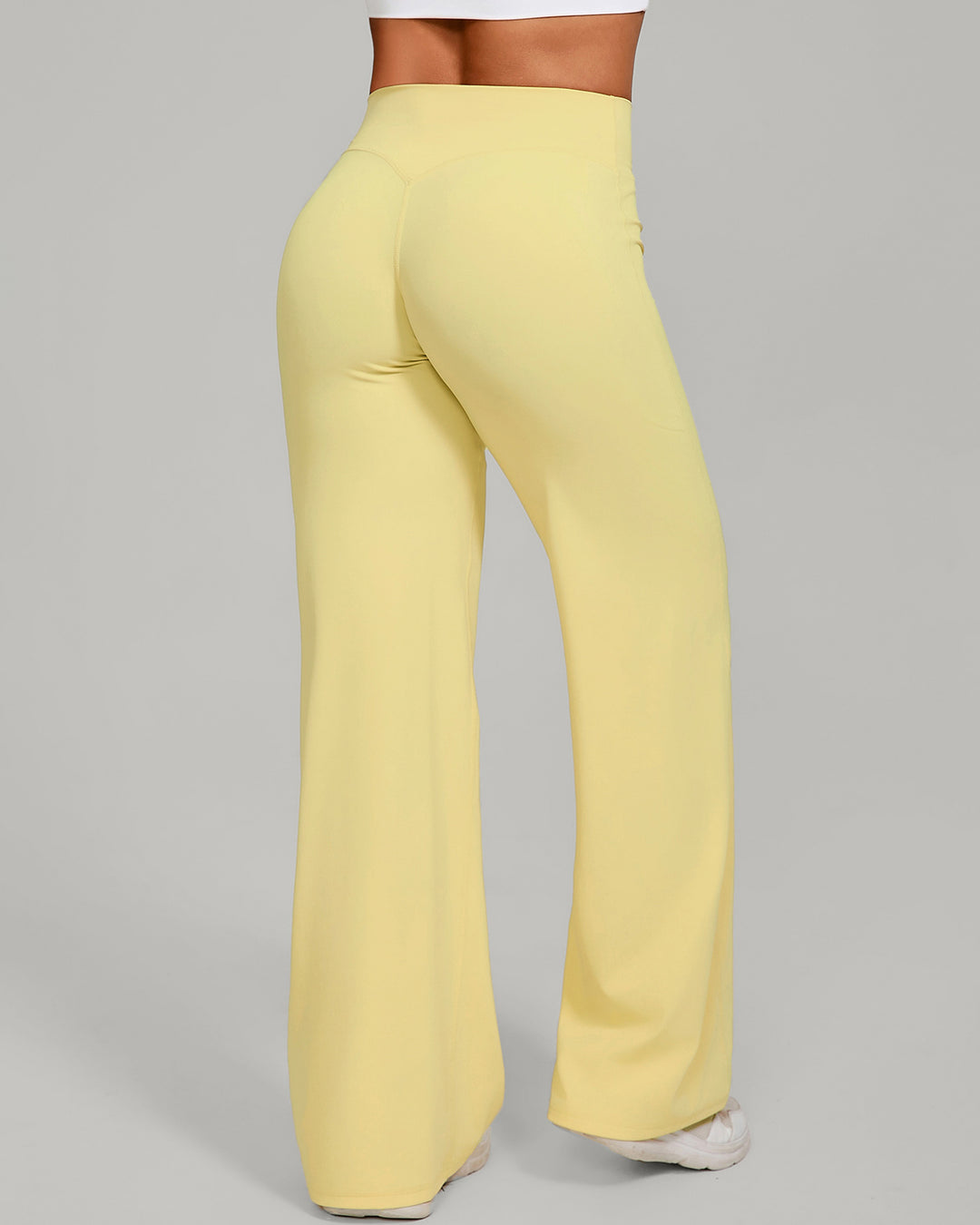 Nyla Flare Leggings - Yellow