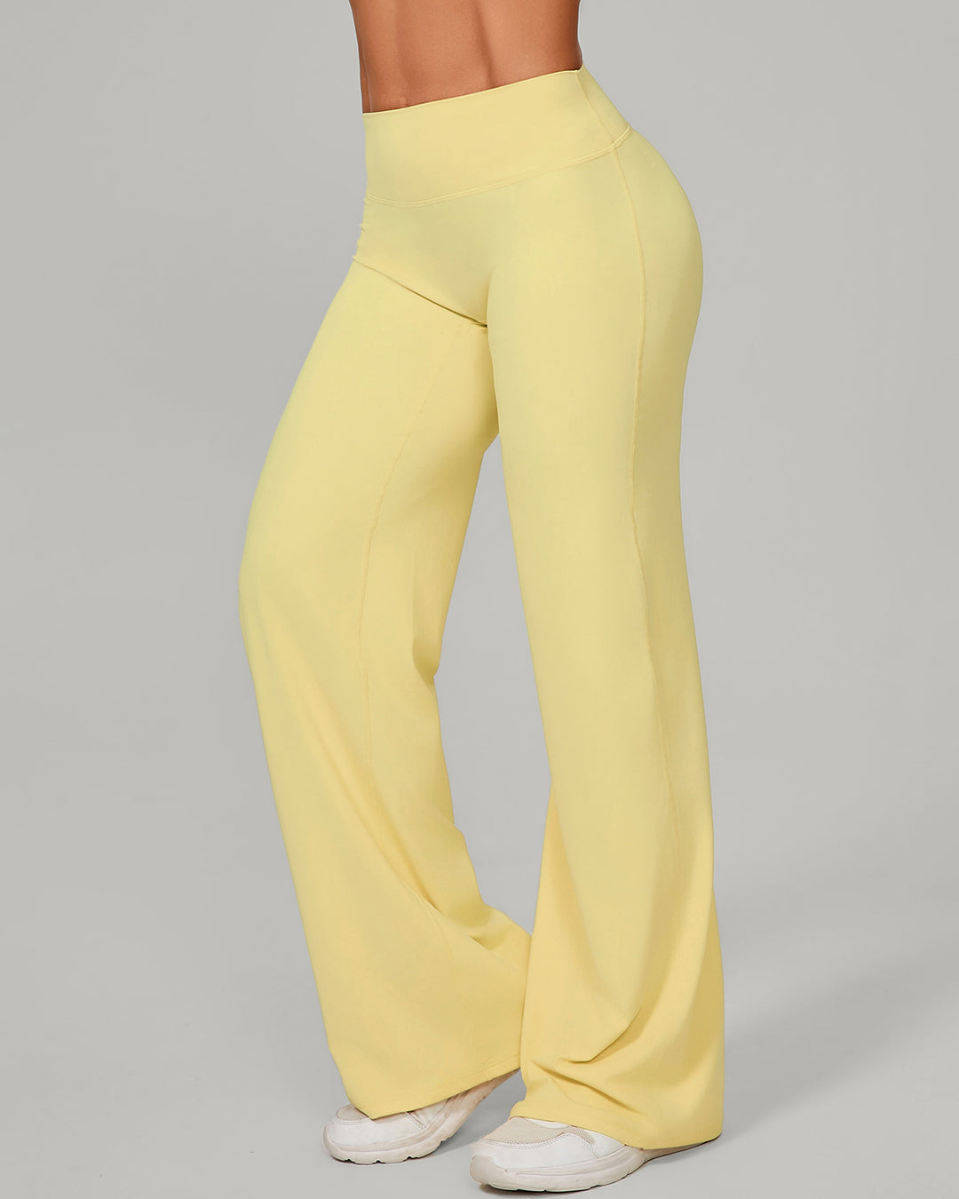 Nyla Flare Leggings - Yellow