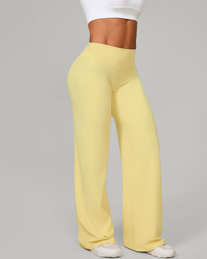 Nyla Flare Leggings - Yellow