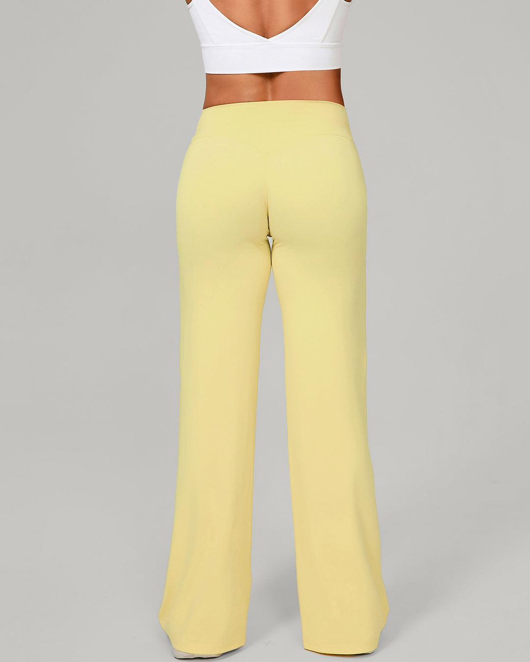 Nyla Flare Leggings - Yellow