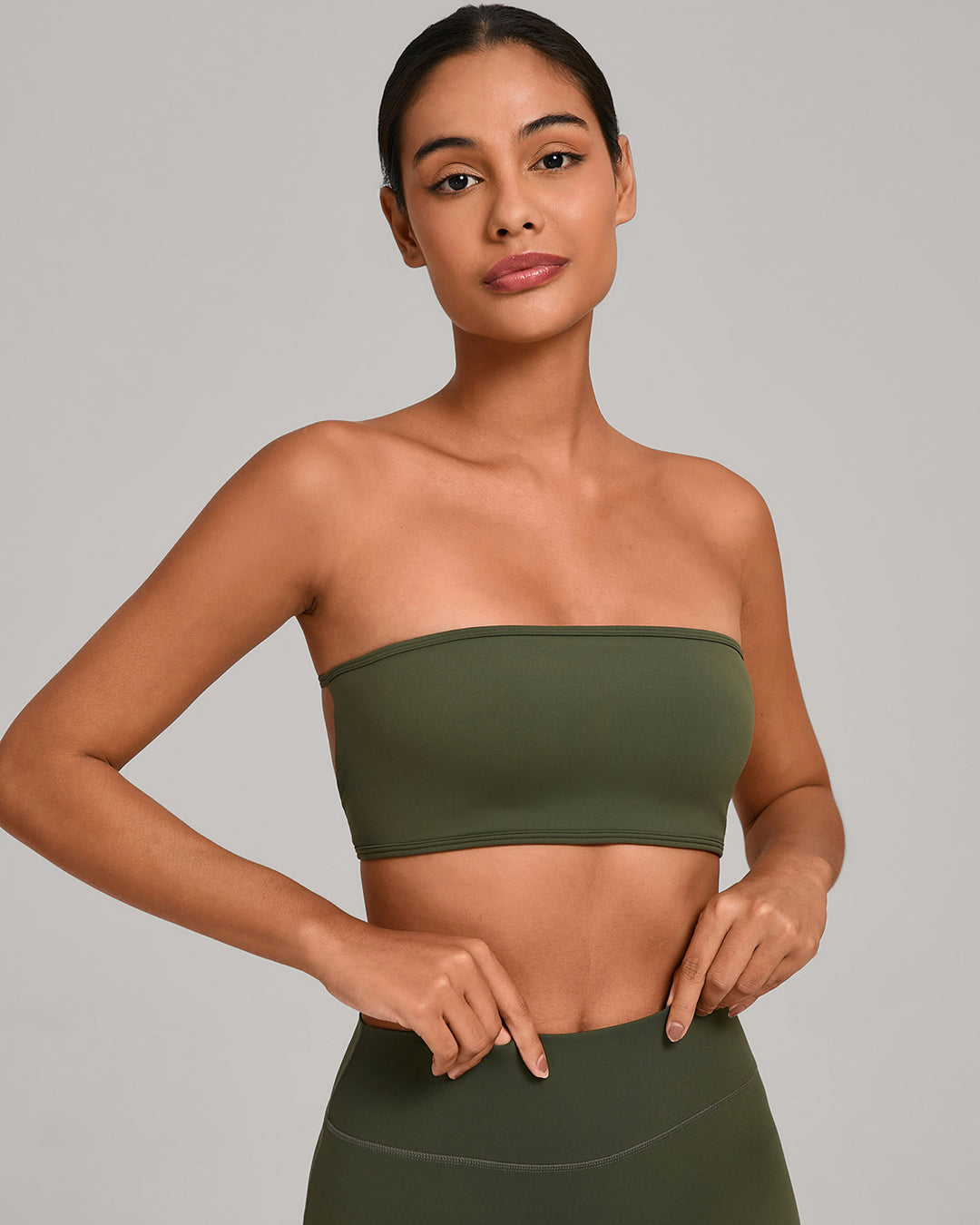 Nyla Sports Bra - Olive