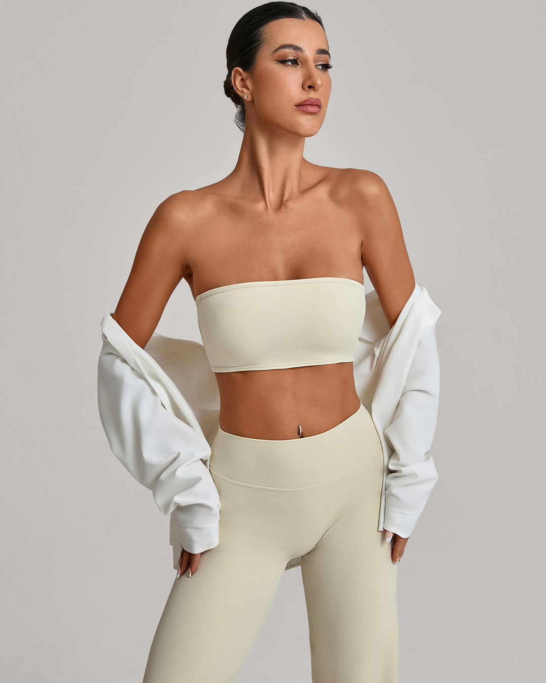 Nyla Sports Bra - Oyster