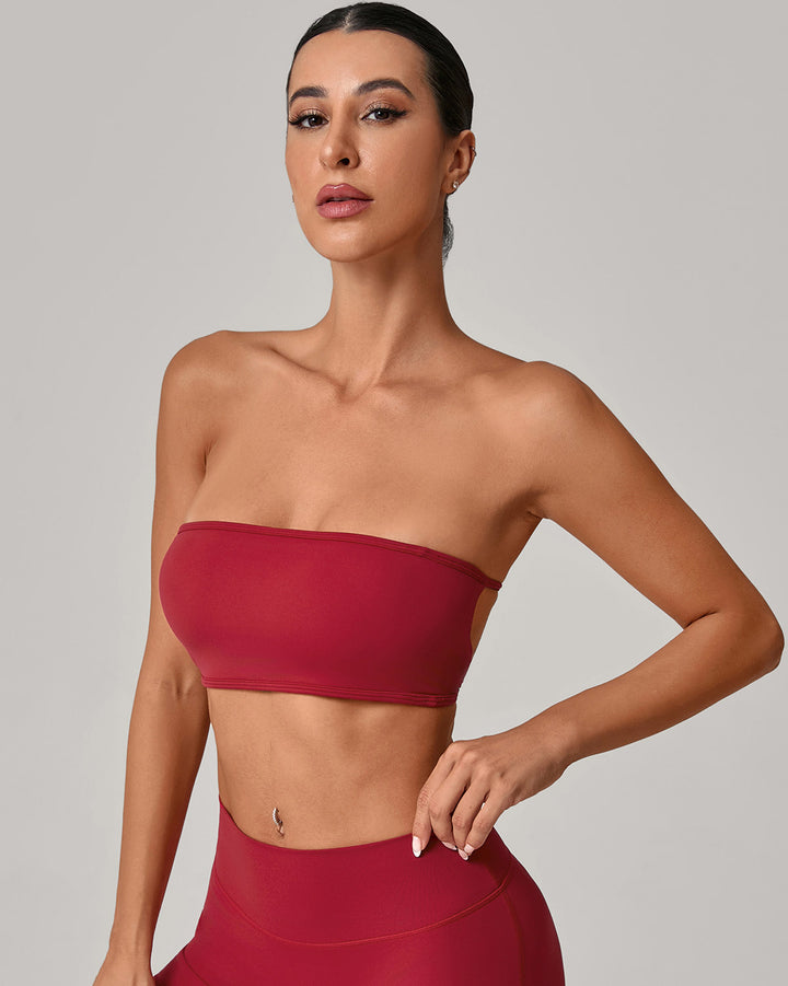 Nyla Sports Bra - Red