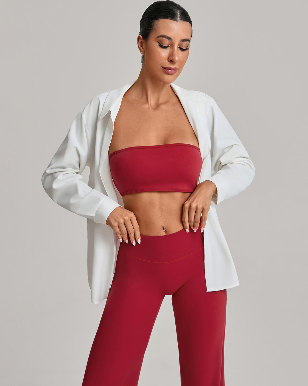 Nyla Sports Bra - Red