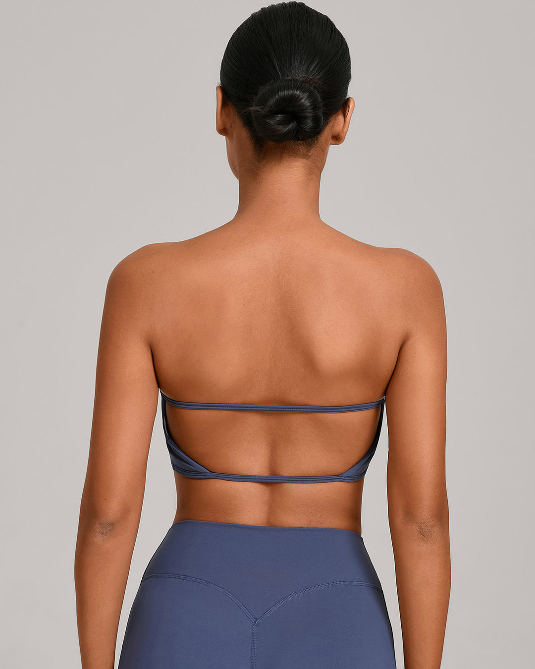 Nyla Sports Bra - Smoky Blue