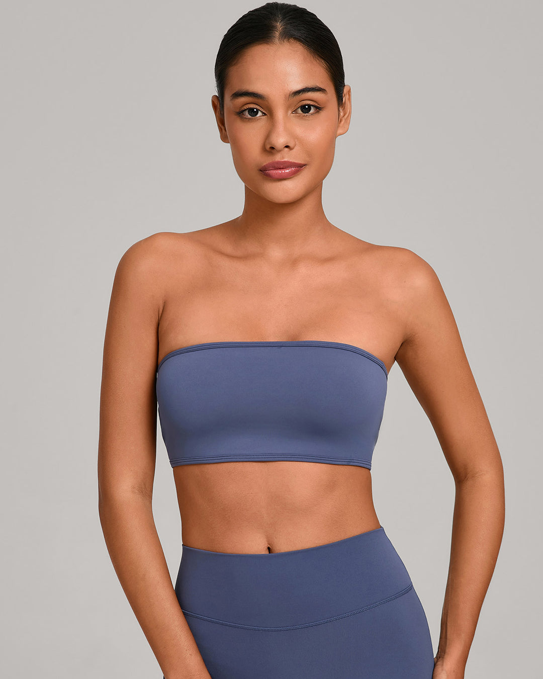 Nyla Sports Bra - Smoky Blue