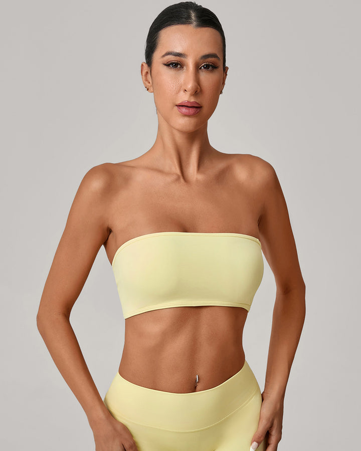 Nyla Sports Bra - Yellow